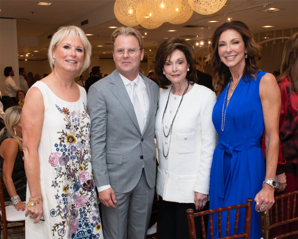 Patty Leyendecker, Adam Lippes, Gene Jones, Charlotte Jones (Photo by Tamytha Cameron)