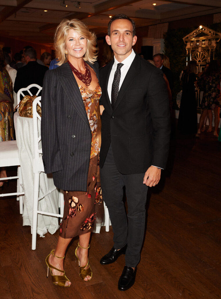Julie Butler, Sami Abboud at the Kips Bay President’s Dinner (Photo by Jonathan Zizzo)