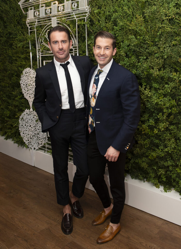 Doniphan Moore, Tanner Moussa at the Kips Bay President’s Dinner (Photo by Tamytha Cameron)