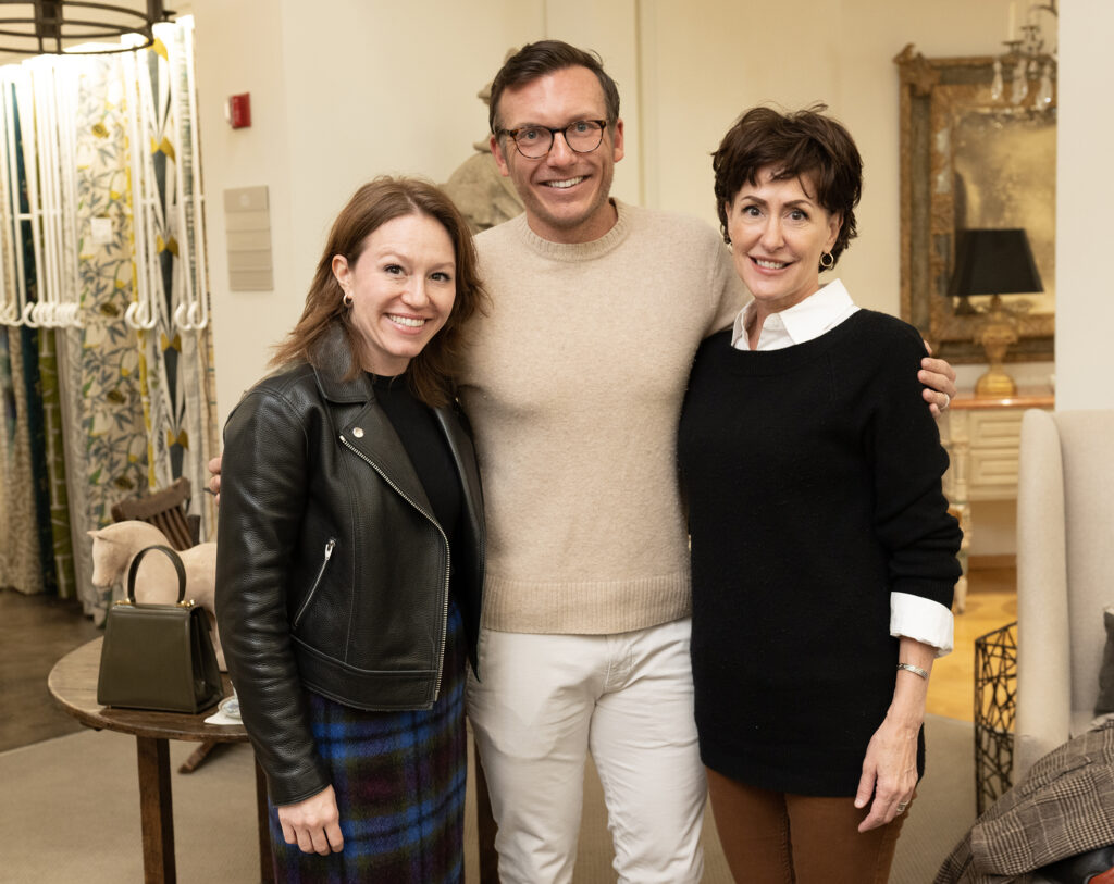 Callie Windle, Andy Doughty, Tonya Trest at Culp Associates (Photo by George Fiala)