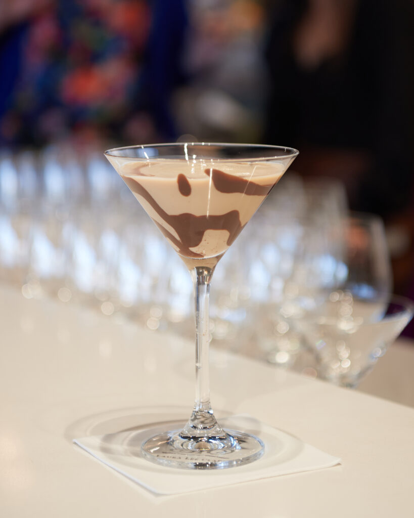 Chocolate espresso martini at Laura Lee Clark