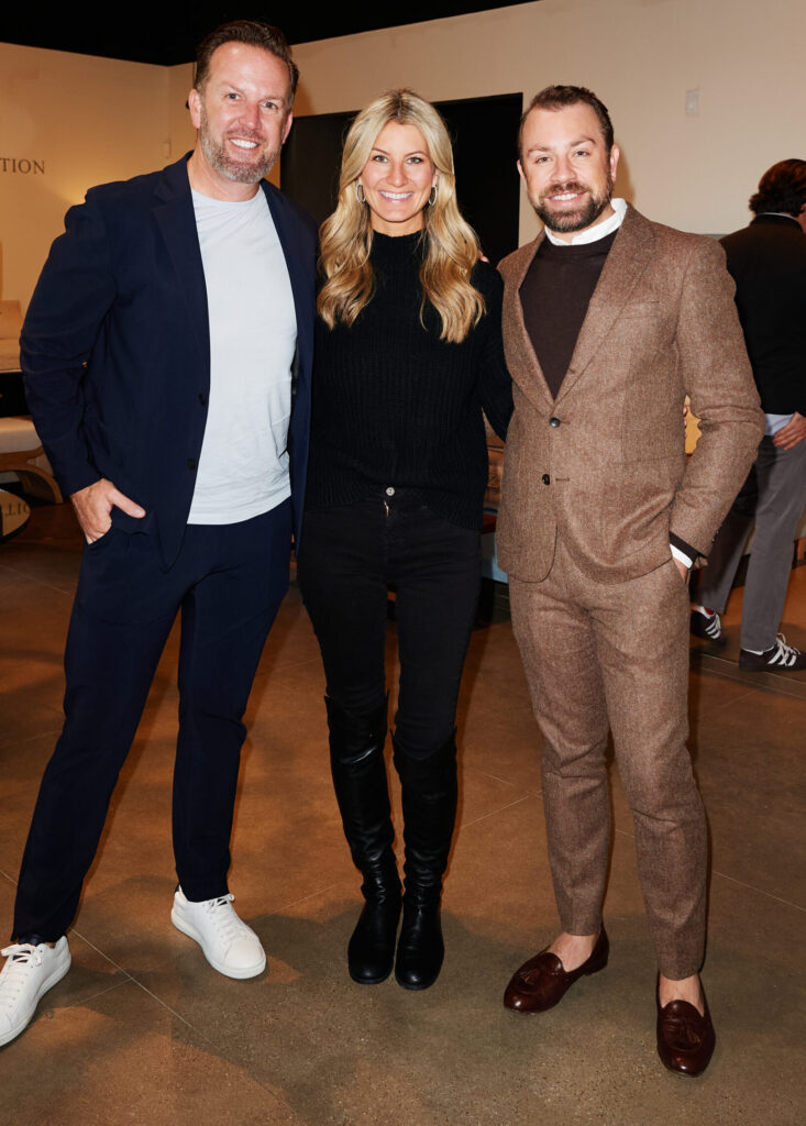 Dan Houchard, Jess Prescott, Javier Burkle at Luxury Bed