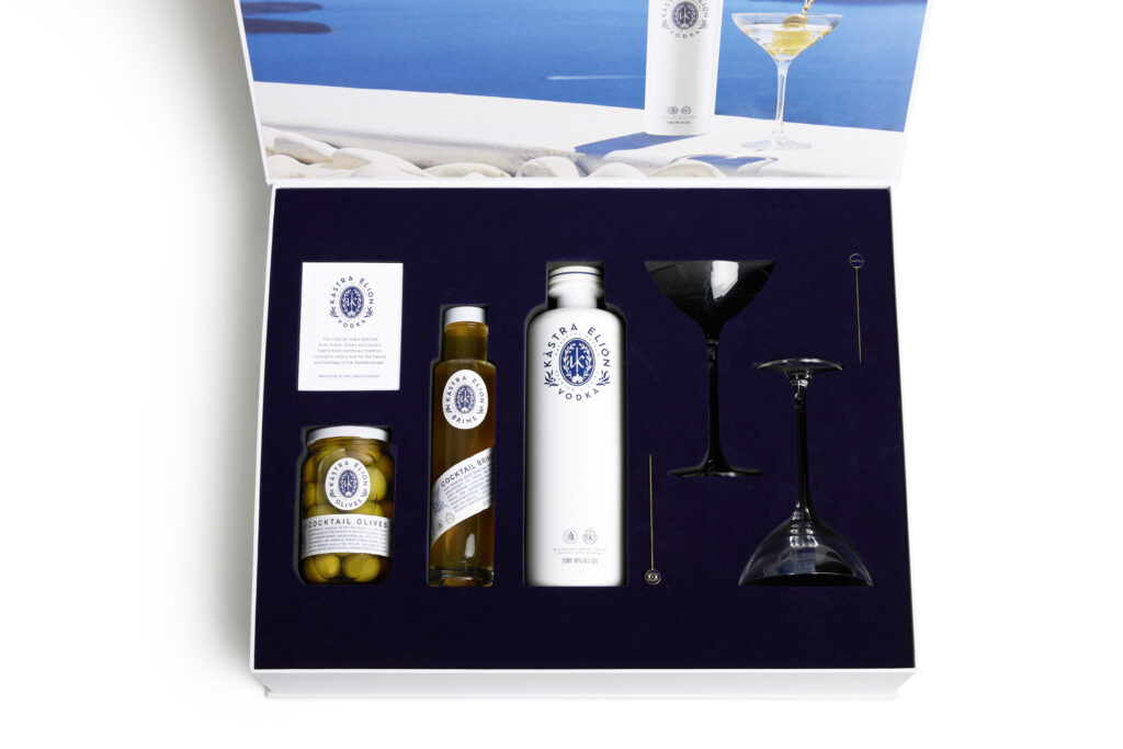 Kástra Elión premium deluxe martini kit, $149, available at kastraelion.com
