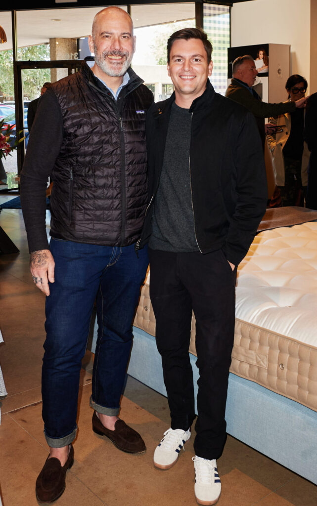 Jed Graham, Phil Harrison at Luxury Bed