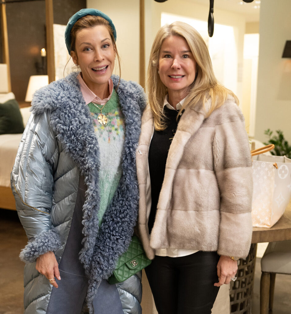 Karen Schoellkopf, Tracey Lang at Culp Associates (Photo by George Fiala)