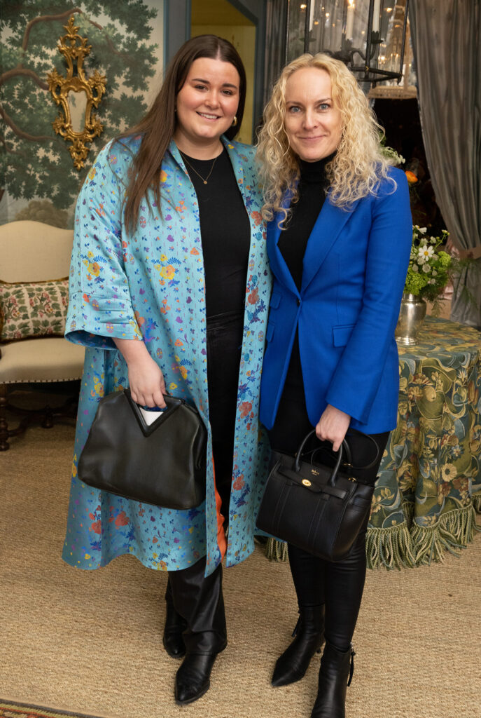 Kate Rogers, Tina Jeppesen at Culp Associates (Photo by George Fiala)