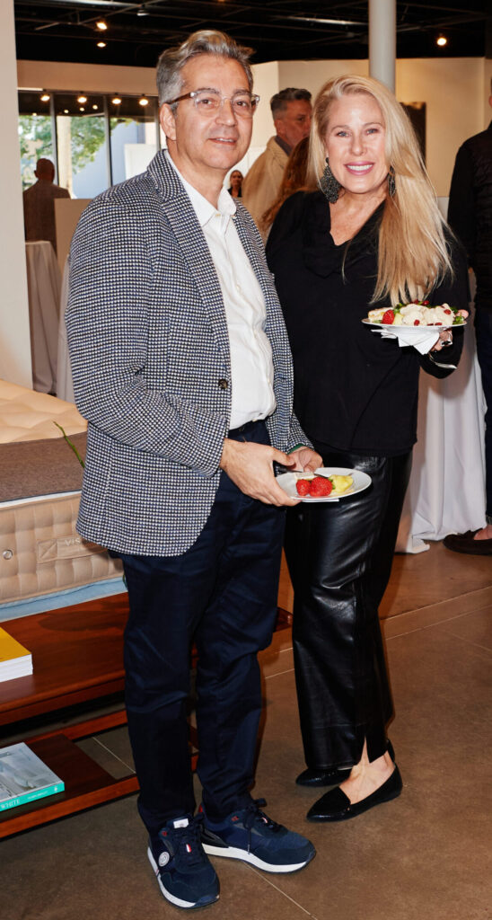 Khaled Shaheen Pasha, Joani White at Luxury Bed