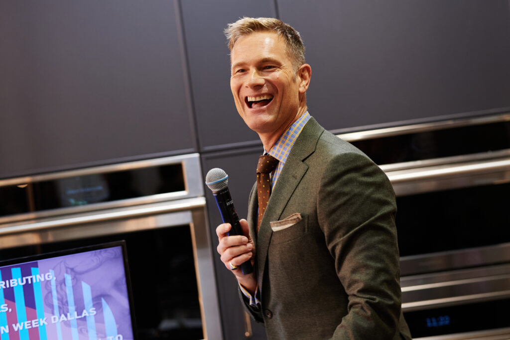 Lloyd Princeton at Monogram event at Capital Distributing