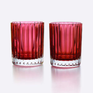 MADISON Baccarat Harmoine Tumblers Colors of Joy in Red