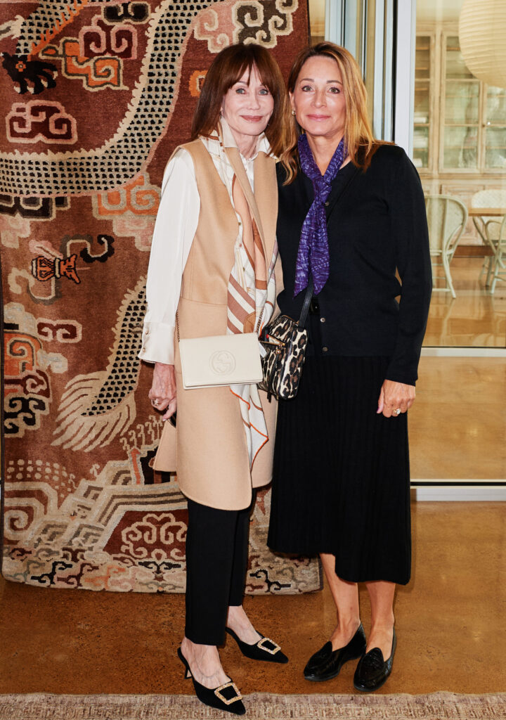 Marion Palley, Sandra Ayres at Carol Piper Rugs