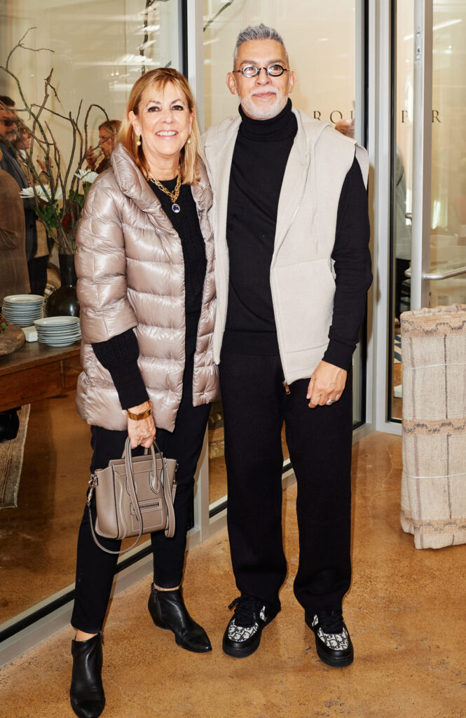 Martha Sweezey, John Corso at Carol Piper Rugs