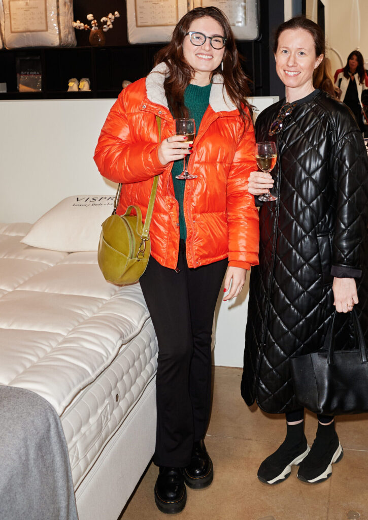 Nicole Green, Liz Jensen at Luxury Bed