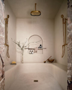 Primary Bathroom, Ginger Curtis, Urbanology Designs: Photo Credit: Stephen Karlisch – Urbanology_KipsBay23_9635kips bay dallas 2023