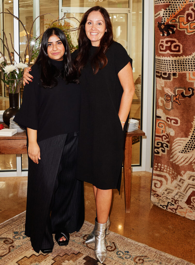 Sanaa Sahi, Becky Testy at Carol Piper Rugs