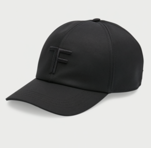 Tom Ford TF logo baseball cap, $695, available at Neimanmarcus.com
