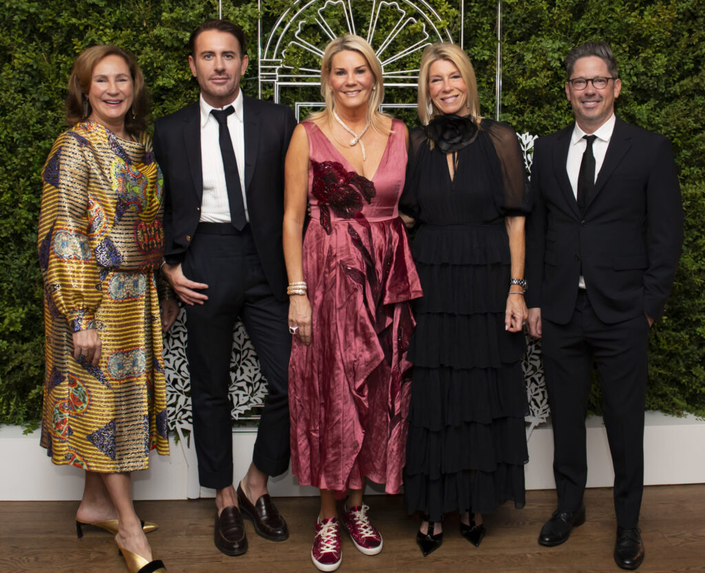 Tucker Enthoven, Doniphan Moore, Kelli Ford, Kirsten Fitzgibbons, Chad Dorsey at the Kips Bay President’s Dinner (Photo by Tamytha Cameron)