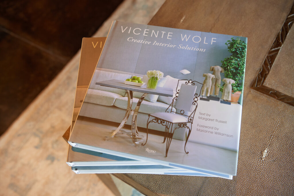 Vicente Wolf's book at Laura Lee Clark