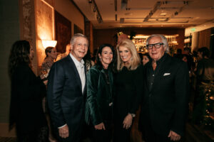 Bryan & Leslie Diers, Myrna & Bob Schlegel (Photo by Rebecca Patton, BECKLEY)