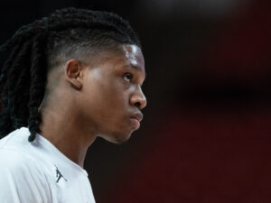 University of Houston forward JoJo Tugler is one of college basketball's truly unique forces. (Photo by F. Carter Smith)