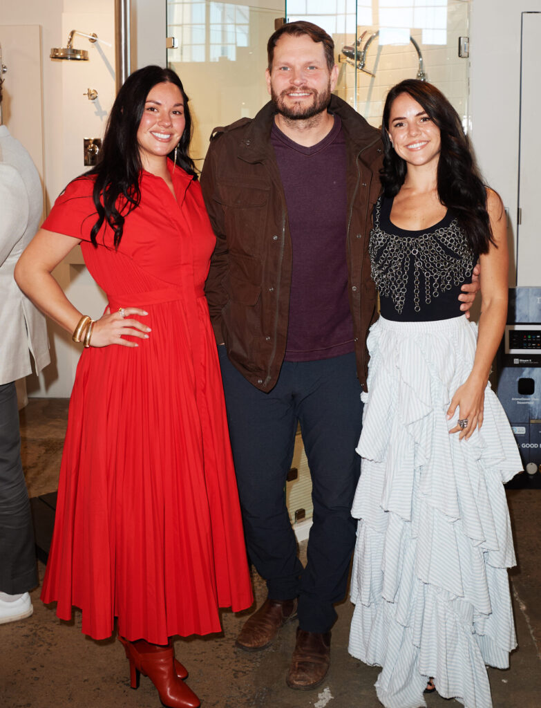 Gabrielle Allgood, Andrew Gibson, Sydney Warrington at Elegant Additions