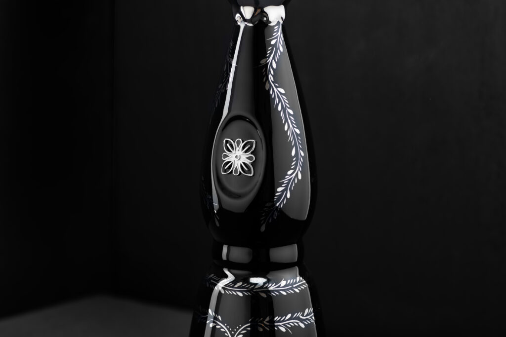 Clase Azul Tequila Ultra has a full body and is a dark amber with copper highlights.