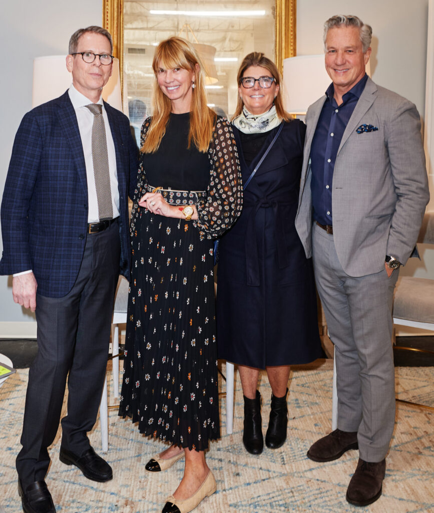 John Berson, Chesie Breen, Cynthia Collins, Brian Sawyer at Blue Print