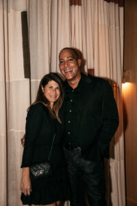 Julie Lieberman, Robert Weatherly (Photo by Rebecca Patton, BECKLEY)