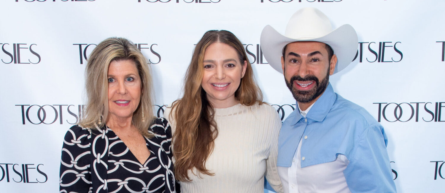 PPenne Weidig, Laura Wilburn, Fady Armanious at Tavola for the luncheon/Tootsies fashion event at the new Italian restaurant on Post Oak Boulevard. (Photo by Jacob Powers)