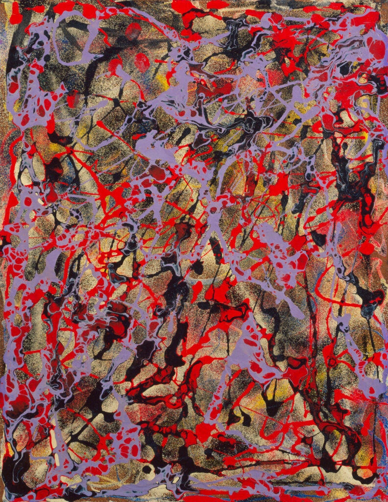 Janet Sobel's "Untitled" (1946), at The Museum of Modern Art. (© Janet Sobel. Photo © The Museum of Modern Art/Licensed by SCALA /Art Resource, NY)