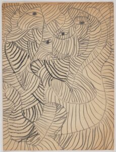 Janet Sobel Untitled, mid-1940s