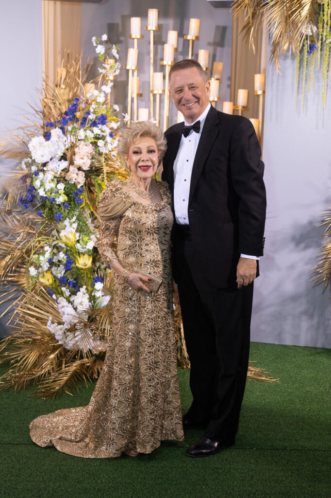 Margaret Alkek Williams, David Wuthrich at the Asia Society Texas Tiger Ball 'Celebrating Magnificent Asia' (Photo by Wilson Parish)