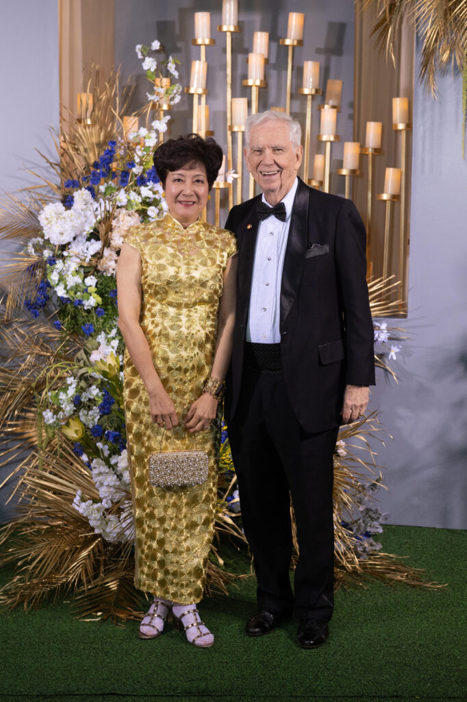 Lily & Charles Foster at the Asia Society Texas Tiger Ball 'Celebrating Magnificent Asia' (Photo by Wilson Parish)