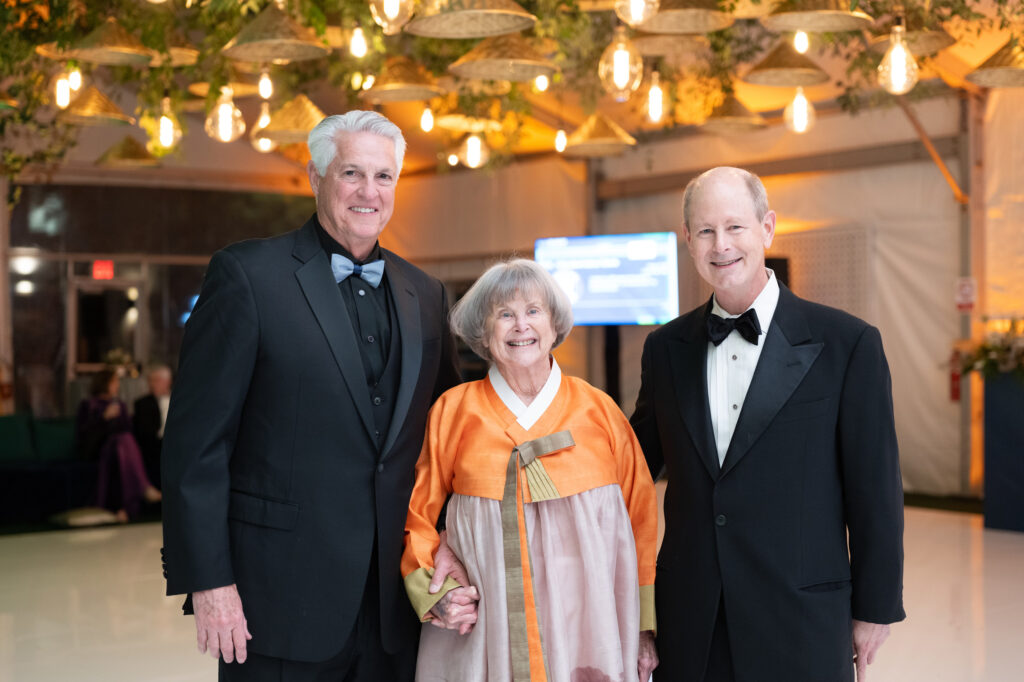 David Harvey, Nancy C. Allen, Eddie Allen at the Asia Society Texas Tiger Ball 'Celebrating Magnificent Asia' (Photo by Daniel Ortiz)