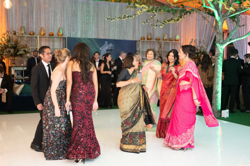 Ladies on the dance floor at the Asia Society Texas Tiger Ball 'Celebrating Magnificent Asia' (Photo by Daniel Ortiz)