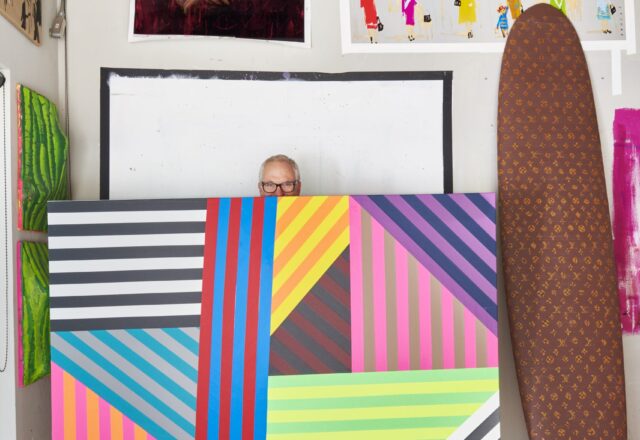 Pop artist Donald Robertson's Salon Talk, Book Signing and Wine will be at C2 Art during Texas Design Week Houston. (Photo by Elizabeth Lavin)
