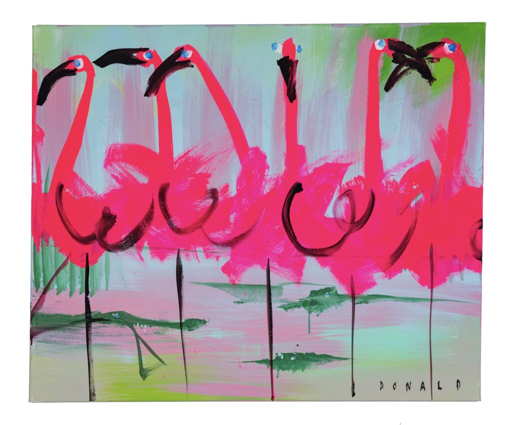 Donald Robertson's "Flammies," 2023, from the book Sofa King Great