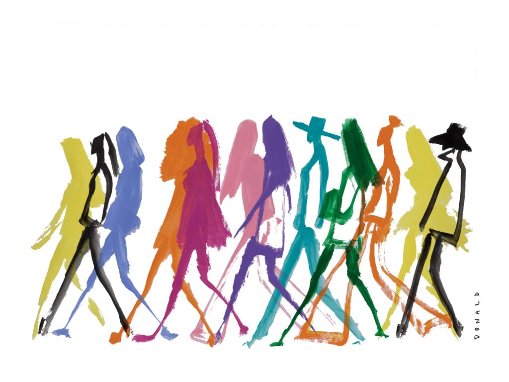 Donald Robertson's "H is for Hands and Feet," 2020, from the book Sofa King Great