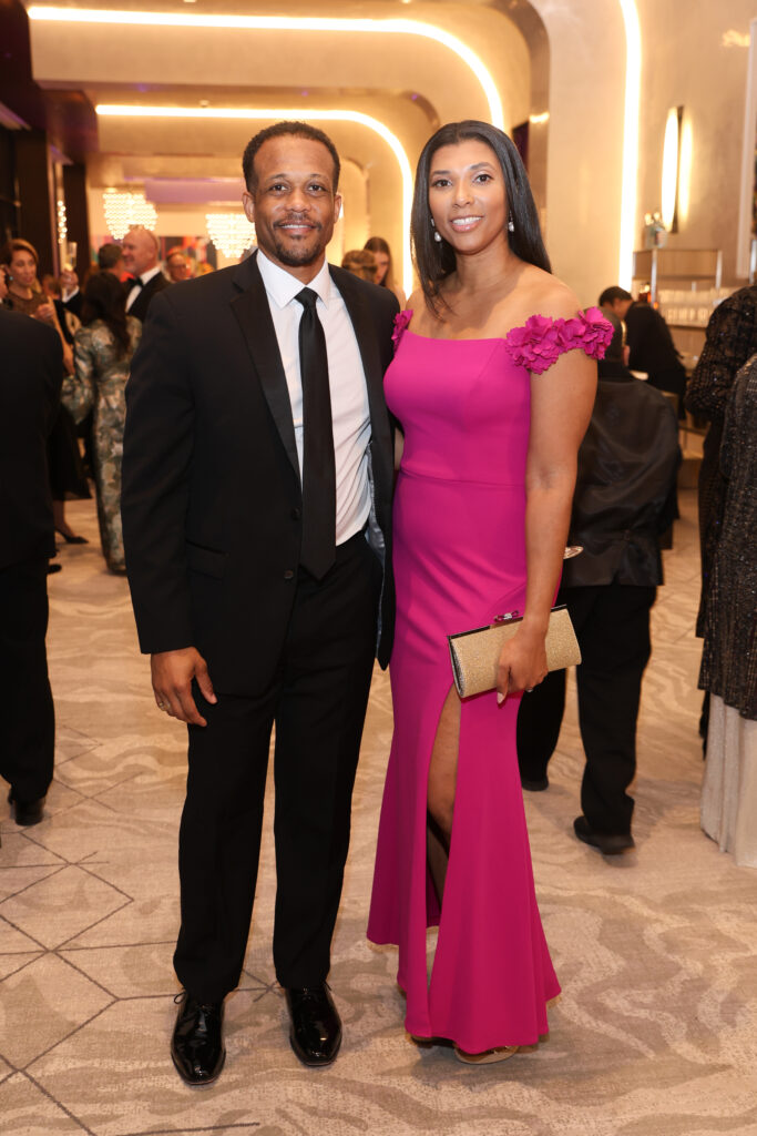 Mathew & Mya Melton at the Mercury gala (Photo by Priscilla Dickson)