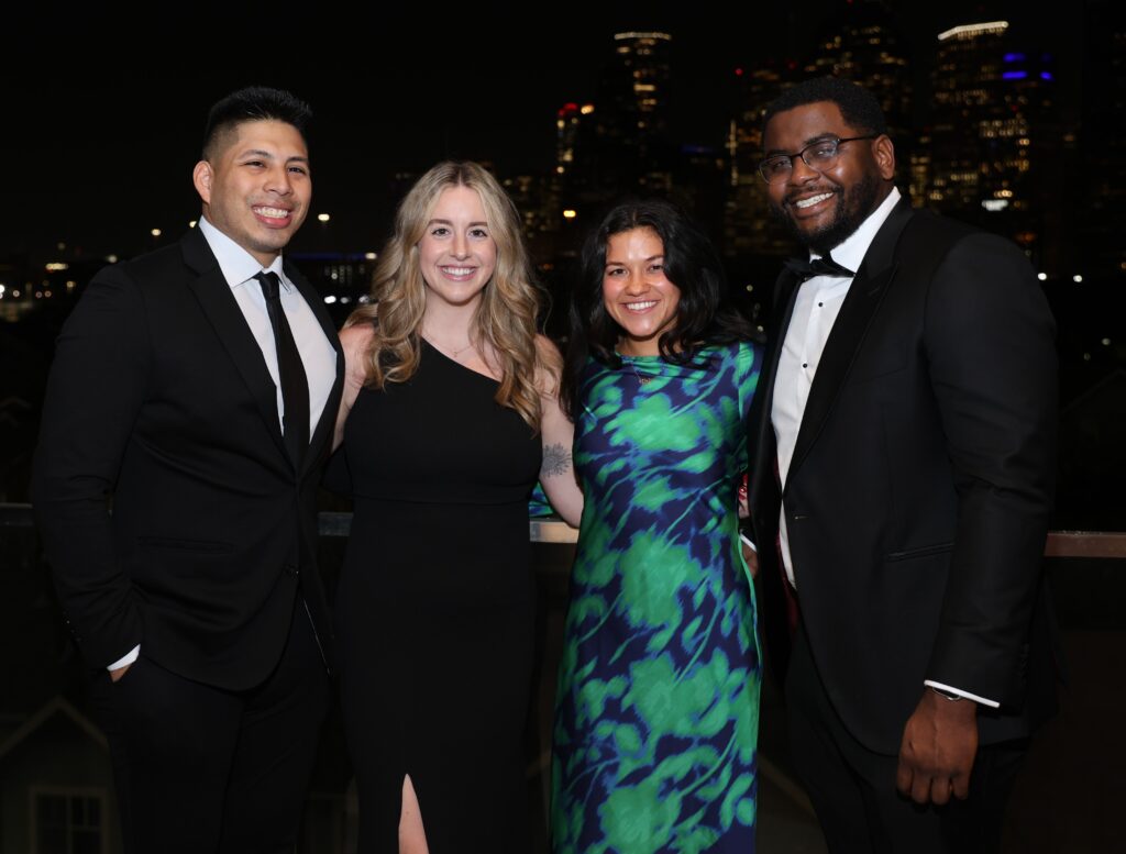 Gilbert Cruz & Natalie Keshemberg, Dahlia Chaudhury & Khalil Bryant at the Mercury Gala (Photo by Priscilla Dickson)