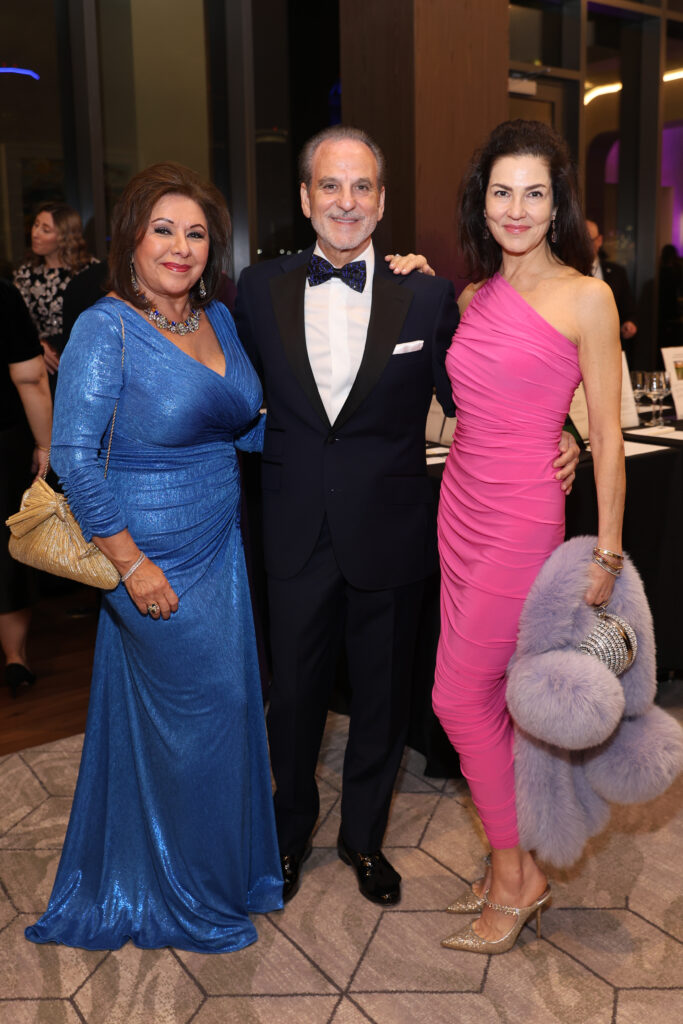 Debbie & Rudy Festari, Jessica Rossman at the Mercury gala (Photo by Priscilla Dickson)