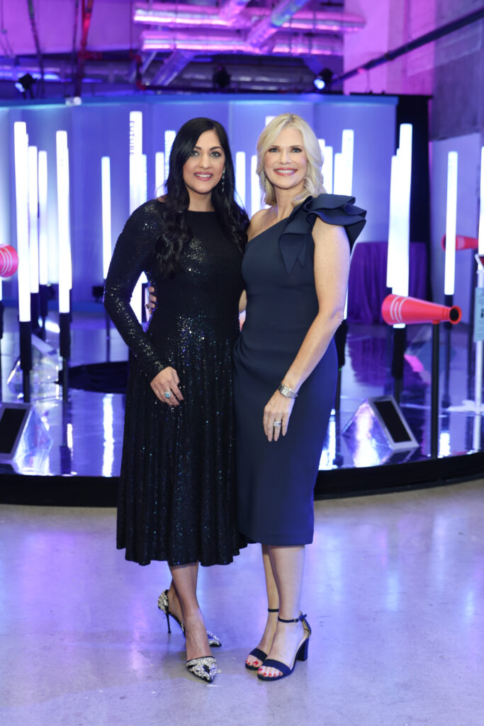 Sippi Khurna, Amy Pierce at UNICEF's "Heart Strings" premiere (Photo by Priscilla Dickson)