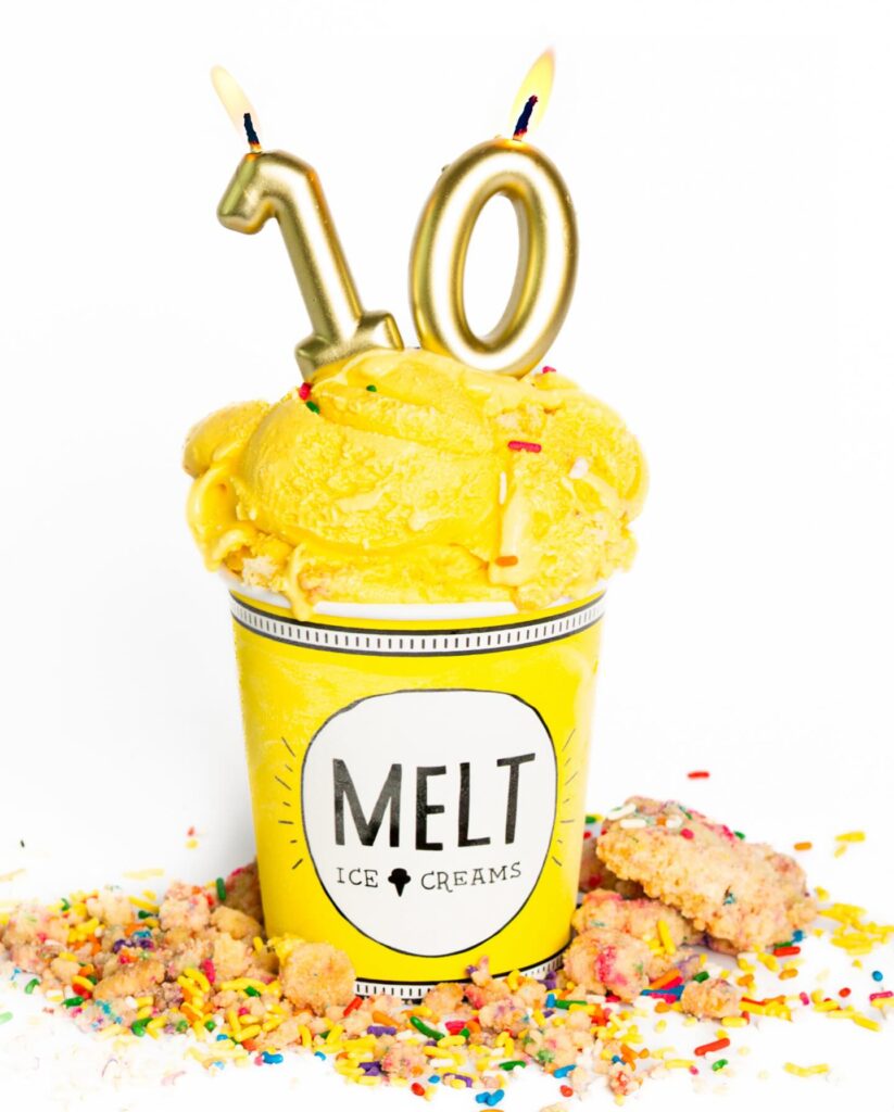 MELT Ice Creams has been churning out specialty ice creams for a decade now.