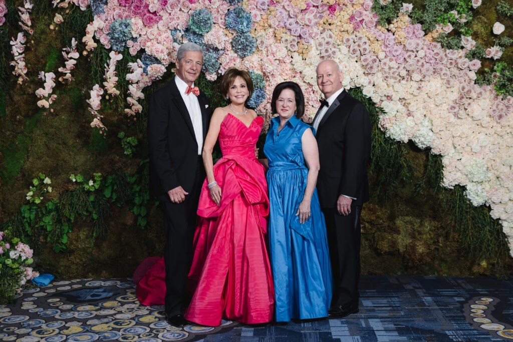 Bobby Dees & Hallie Vanderhider, Anne Neeson & Craig Janies at the Memorial Hermann gala. (Photo by Johnny Than)
