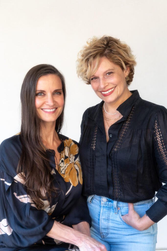 Stacy Bain, Andrée Chalaron, founders Counterpart Studios, at Hastens