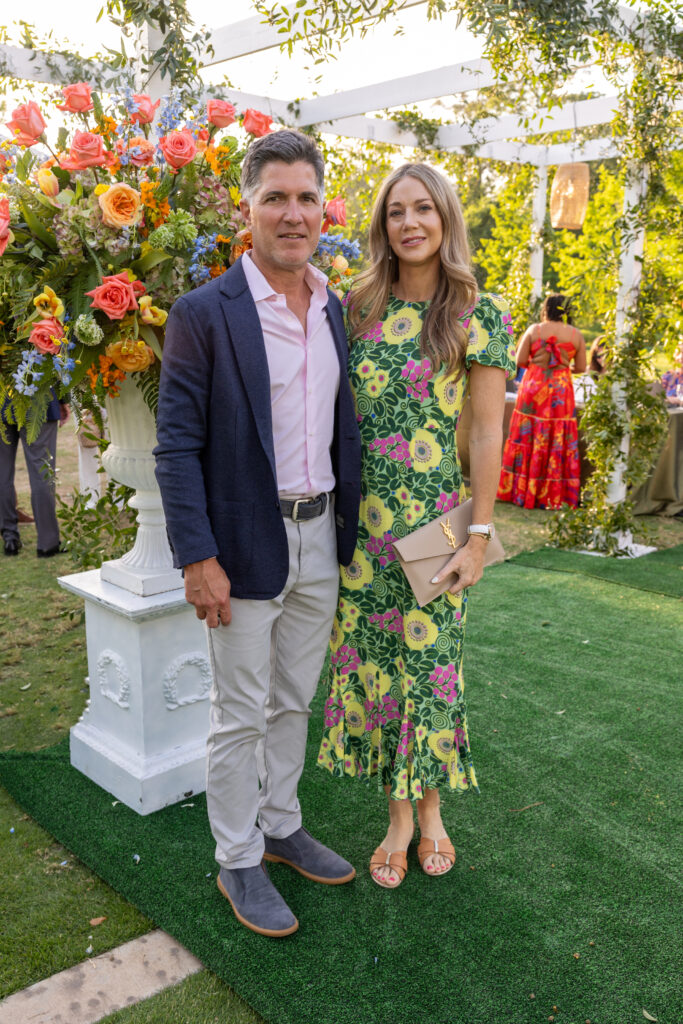 Giles & Andrea Kibbe at the Memorial Park Conservancy 100th anniversary dinner. (Photo by Jenny Antill)