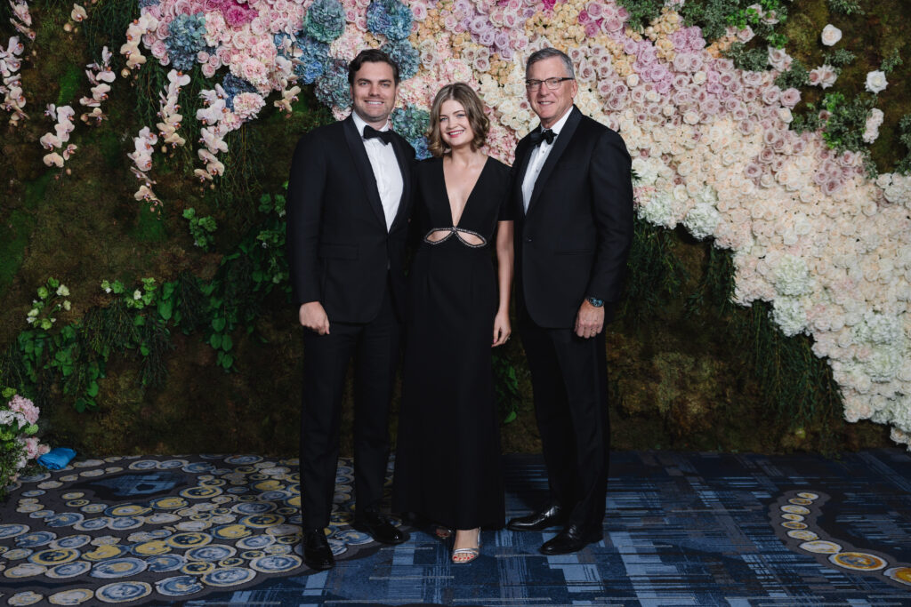 Kennen, Julia and Mark Lashier at the Memorial Hermann gala (Photo by Johnny Than)