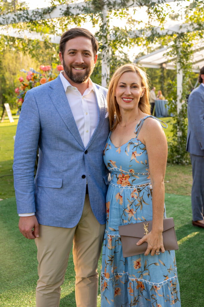 Louie & Maggie Layrisson at the Memorial Park Conservancy 100th anniversary dinner. (Photo by Jenny Antill)