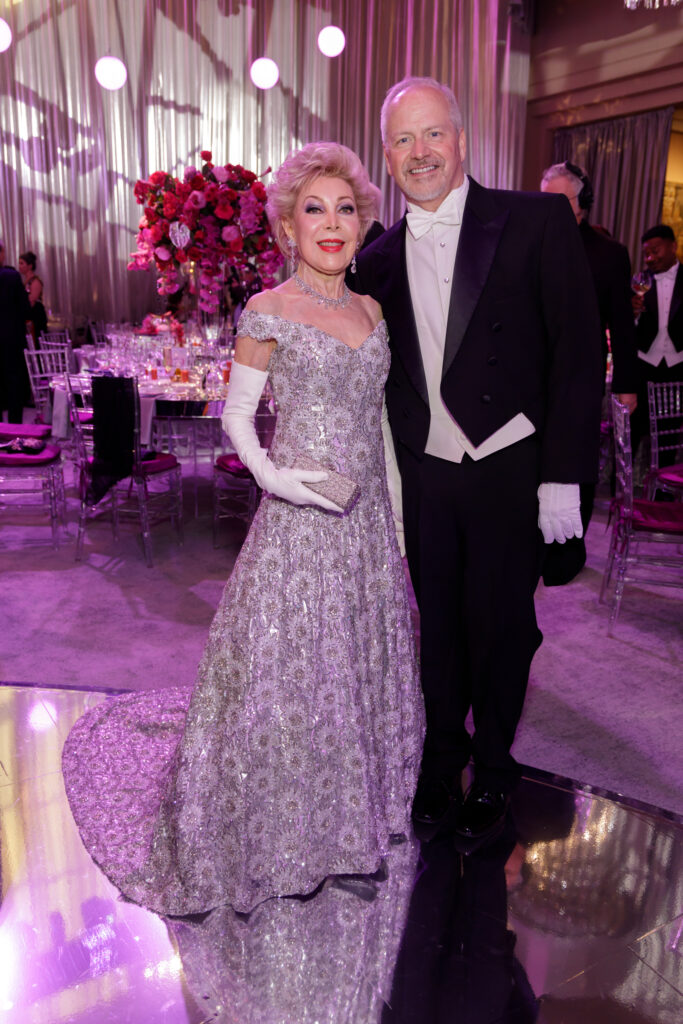 Margaret Alkek Williams, Patrick Summers at the Houston Grand Opera 'Mirror Ball' (Photo by Katy Anderson)