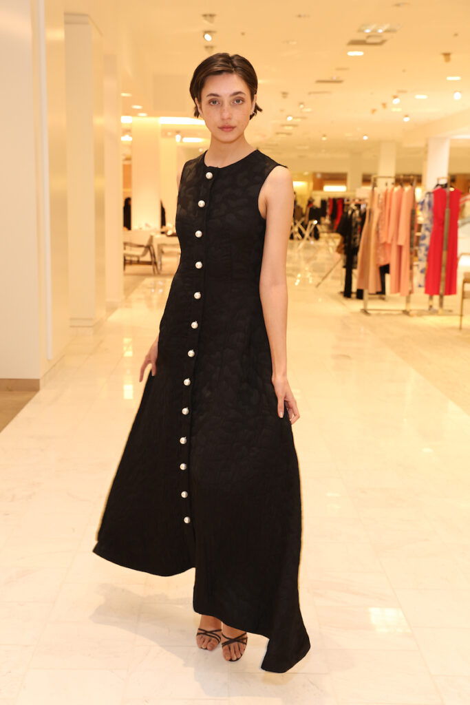 Adam Lippes ladylike fashions on display at a special luncheon at Neiman Marcus. (Photo by Photos by Priscilla Dickson)