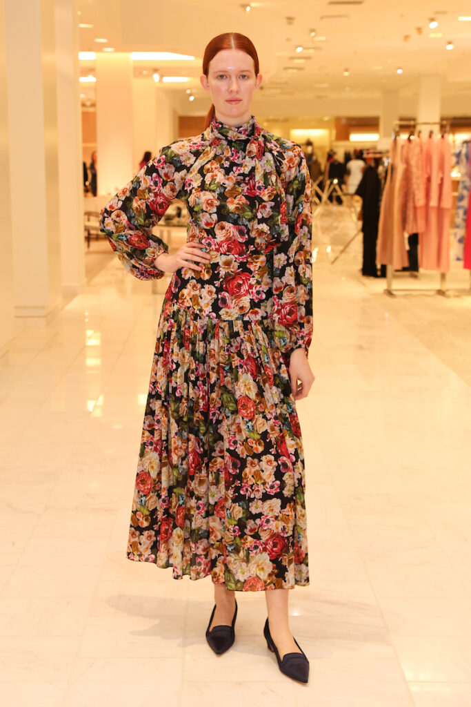 Adam Lippes ladylike fashions on display at a special luncheon at Neiman Marcus. (Photo by Priscilla Dickson)